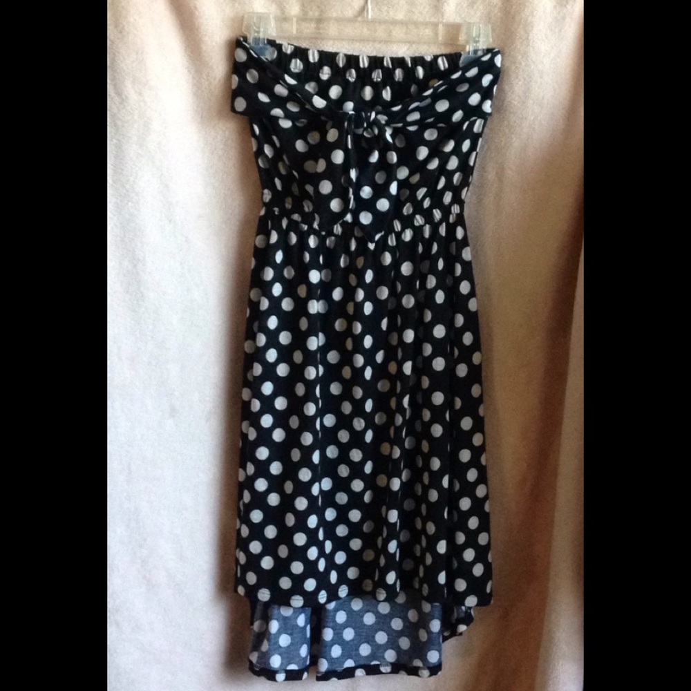 Strapless dress